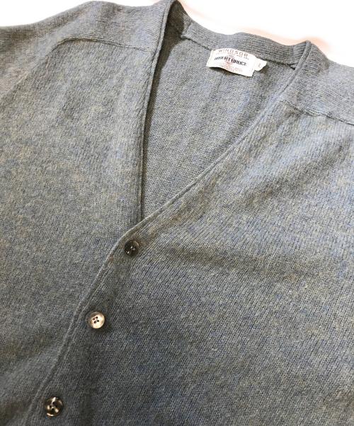 robert bruce（ロバートブルース）robert bruce (ロバートブルース) ウールカーディガン グリーン サイズ:Lの古着・服飾アイテム