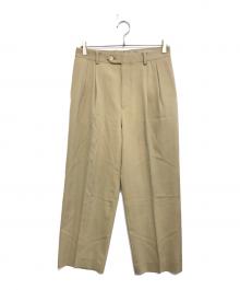 AURALEE（オーラリー）の古着「パンツ」｜ベージュ