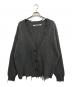 PERVERZE（パーバーズ）の古着「ダメージカーディガン」｜グレー
