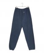 Championチャンピオン）の古着「リバースウィーブスウェットパンツ」｜ネイビー