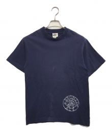 BRONZE AGE（ブロンズエイジ）の古着「プリントTシャツ」｜ネイビー