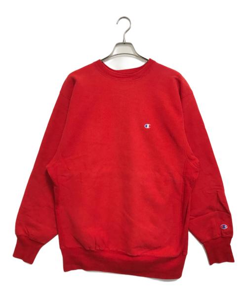 Champion（チャンピオン）Champion (チャンピオン) リバースウィーブスウェット レッド サイズ:XX‐LARGEの古着・服飾アイテム