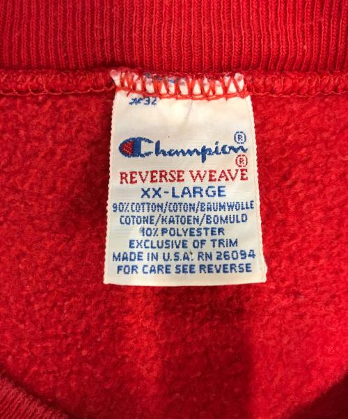 Champion（チャンピオン）Champion (チャンピオン) リバースウィーブスウェット レッド サイズ:XX‐LARGEの古着・服飾アイテム