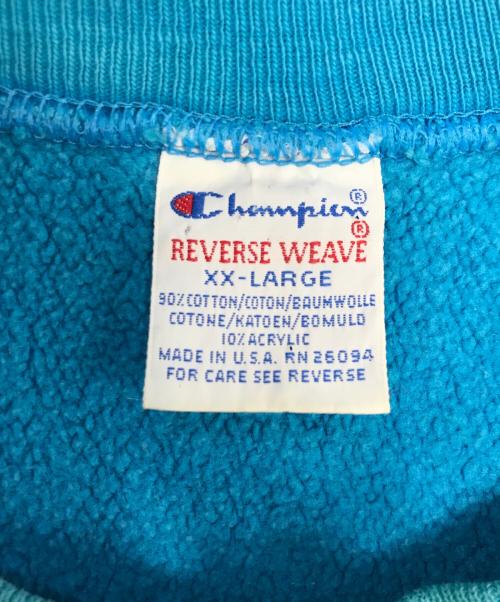 Champion（チャンピオン）Champion (チャンピオン) リバースウィーブスウェット スカイブルー サイズ:XX‐LARGEの古着・服飾アイテム