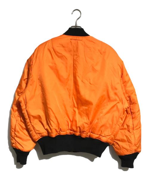 ALPHA（アルファ）ALPHA (アルファ) リバーシブルMA-1ジャケット ブラック サイズ:XLの古着・服飾アイテム