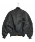 ALPHA (アルファ) リバーシブルMA-1ジャケット ブラック サイズ:XL：15000円