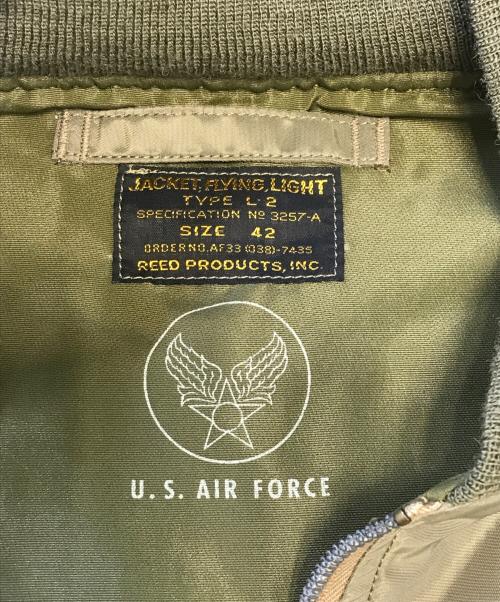 BUZZ RICKSON'S（バズリクソンズ）BUZZ RICKSON'S (バズリクソンズ) TYPE L-2 フライトジャケット オリーブ サイズ:42の古着・服飾アイテム