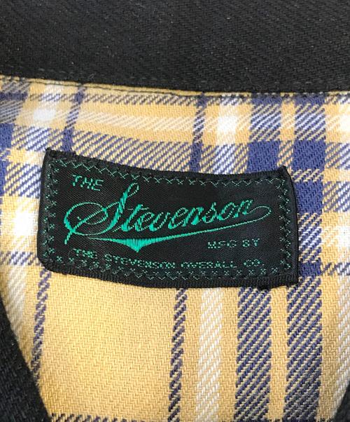 Stevenson Overall Co.（スティーブンソンオーバーオール）Stevenson Overall Co. (スティーブンソンオーバーオール) デニムジャケット ブラック サイズ:44の古着・服飾アイテム