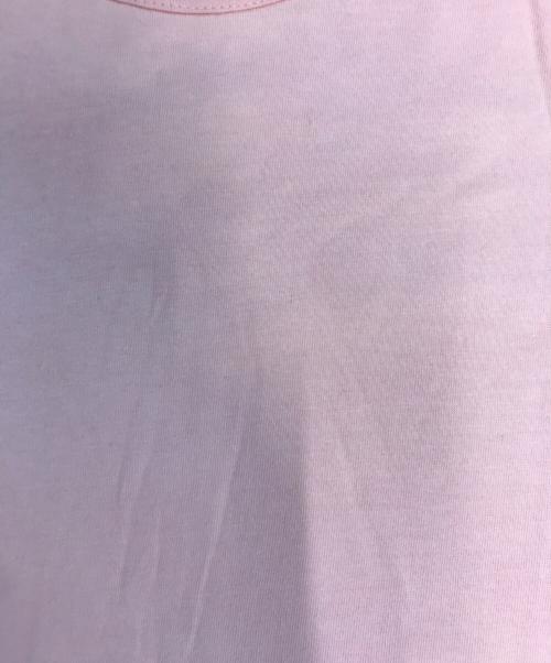 COMME des GARCONS SHIRT（コムデギャルソンシャツ）COMME des GARCONS SHIRT (コムデギャルソンシャツ) バックロゴTシャツ ピンク サイズ:Mの古着・服飾アイテム
