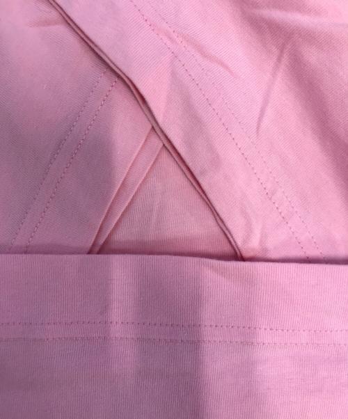COMME des GARCONS SHIRT（コムデギャルソンシャツ）COMME des GARCONS SHIRT (コムデギャルソンシャツ) バックロゴTシャツ ピンク サイズ:Mの古着・服飾アイテム