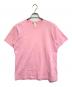 COMME des GARCONS SHIRT（コムデギャルソンシャツ）の古着「バックロゴTシャツ」｜ピンク
