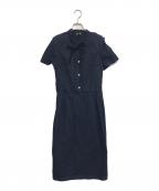 COMME des GARCONS COMME des GARCONSコムデギャルソン コムデギャルソン）の古着「ポリ縮絨半袖ワンピース」