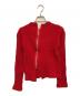 tricot COMME des GARCONS (トリココムデギャルソン) バックジップニット レッド サイズ:表記なし：14000円