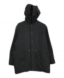 Y's for men（ワイズフォーメン）の古着「フーデッドジャケット」｜ブラック