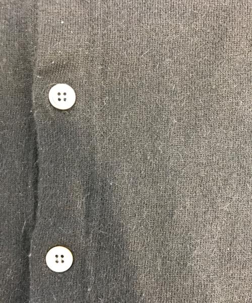 ROBE DE CHAMBRE COMME DES GARCONS（ローブドシャンブル コムデギャルソン）ROBE DE CHAMBRE COMME DES GARCONS (ローブドシャンブル コムデギャルソン) ニットカーディガン ブラック サイズ:表記なしの古着・服飾アイテム