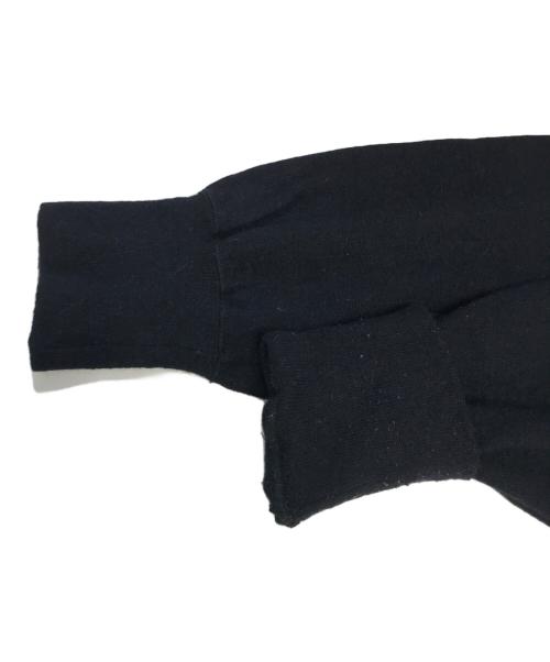 ROBE DE CHAMBRE COMME DES GARCONS（ローブドシャンブル コムデギャルソン）ROBE DE CHAMBRE COMME DES GARCONS (ローブドシャンブル コムデギャルソン) ニットカーディガン ブラック サイズ:表記なしの古着・服飾アイテム