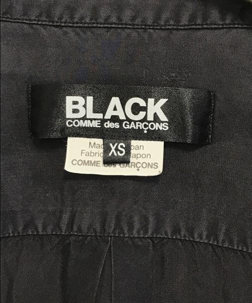 BLACK COMME des GARCONS（ブラックコムデギャルソン）BLACK COMME des GARCONS (ブラックコムデギャルソン) スーベニアシャツ ブラック サイズ:XSの古着・服飾アイテム
