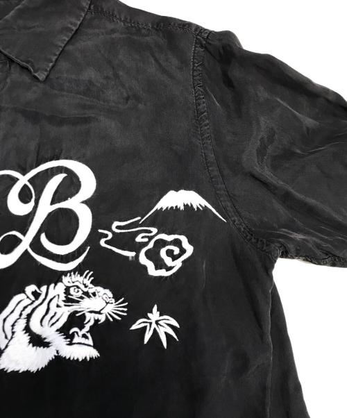 BLACK COMME des GARCONS（ブラックコムデギャルソン）BLACK COMME des GARCONS (ブラックコムデギャルソン) スーベニアシャツ ブラック サイズ:XSの古着・服飾アイテム