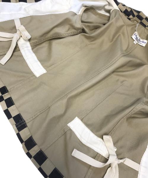 ROBE DE CHAMBRE COMME DES GARCONS（ローブドシャンブル コムデギャルソン）ROBE DE CHAMBRE COMME DES GARCONS (ローブドシャンブル コムデギャルソン) チェックライダースジャケット ブラウン サイズ:Mの古着・服飾アイテム