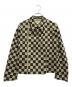ROBE DE CHAMBRE COMME DES GARCONS（ローブドシャンブル コムデギャルソン）の古着「チェックライダースジャケット」｜ブラウン