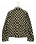 ROBE DE CHAMBRE COMME DES GARCONS (ローブドシャンブル コムデギャルソン) チェックライダースジャケット ブラウン サイズ:M：23000円