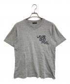 COMME des GARCONS HOMME PLUSコムデギャルソンオムプリュス）の古着「VネックTシャツ」｜グレー