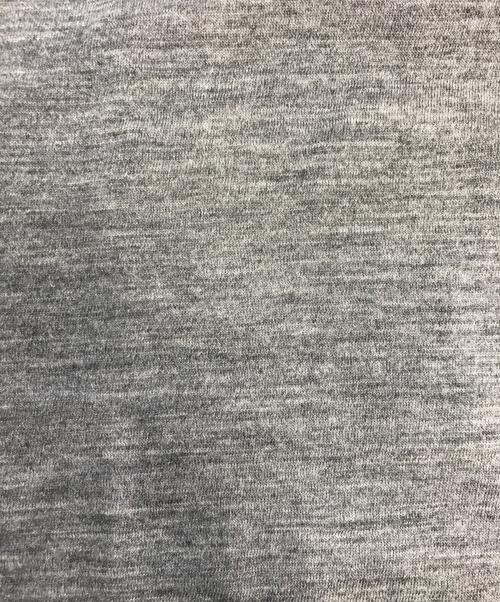 COMME des GARCONS SHIRT（コムデギャルソンシャツ）COMME des GARCONS SHIRT (コムデギャルソンシャツ) バイカラーニット グレー×レッド サイズ:Lの古着・服飾アイテム
