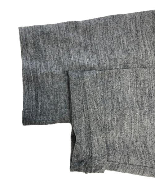 COMME des GARCONS SHIRT（コムデギャルソンシャツ）COMME des GARCONS SHIRT (コムデギャルソンシャツ) バイカラーニット グレー×レッド サイズ:Lの古着・服飾アイテム