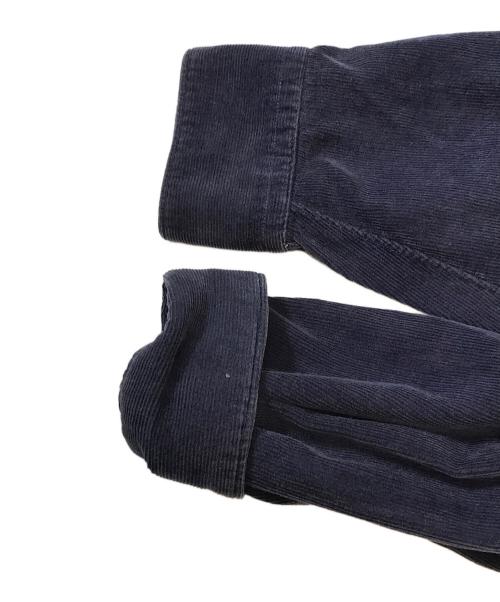 COMME des GARCONS SHIRT（コムデギャルソンシャツ）COMME des GARCONS SHIRT (コムデギャルソンシャツ) 製品染め異素材切替コート ネイビー サイズ:Mの古着・服飾アイテム