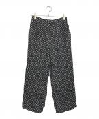tricot COMME des GARCONSトリココムデギャルソン）の古着「ドットパンツ」｜ブラック