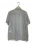 COMME des GARCONS SHIRT (コムデギャルソンシャツ) ドッキングS/Sジップシャツ グレー サイズ:M：23000円