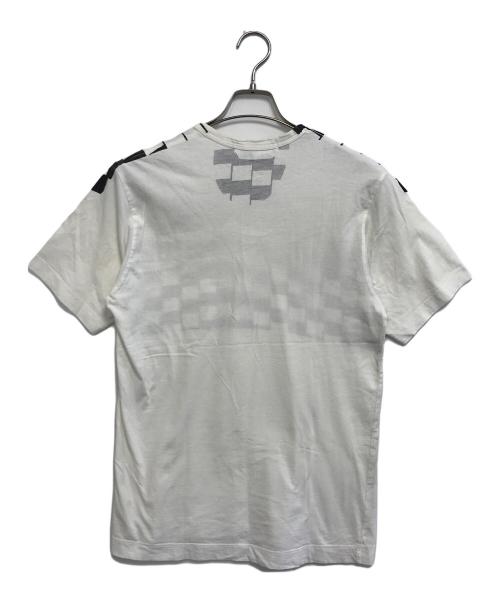 COMME des GARCONS SHIRT（コムデギャルソンシャツ）COMME des GARCONS SHIRT (コムデギャルソンシャツ) ロゴTシャツ ホワイト サイズ:Mの古着・服飾アイテム