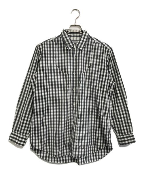 COMME des GARCONS HOMME（コムデギャルソン オム）COMME des GARCONS HOMME (コムデギャルソン オム) 00’s インサイドアウトギンガムチェックシャツ グレー サイズ:表記なしの古着・服飾アイテム
