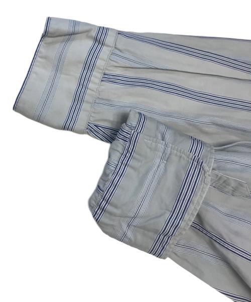 COMME des GARCONS SHIRT（コムデギャルソンシャツ）COMME des GARCONS SHIRT (コムデギャルソンシャツ) ハーフジップシャツ グレー サイズ:Ｓの古着・服飾アイテム