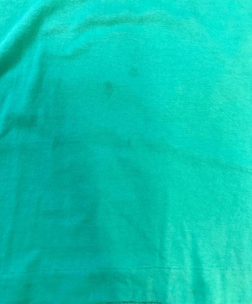 COMME des GARCONS HOMME PLUS（コムデギャルソンオムプリュス）COMME des GARCONS HOMME PLUS (コムデギャルソンオムプリュス) バイカラーTシャツ グリーン×ピンク サイズ:Sの古着・服飾アイテム