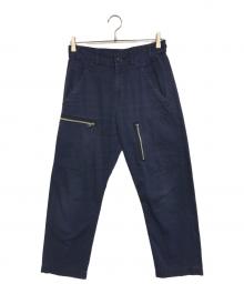 BLACK COMME des GARCONS（ブラックコムデギャルソン）の古着「カーゴパンツ」｜ネイビー