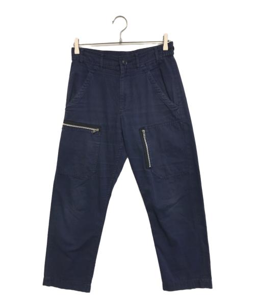 BLACK COMME des GARCONS（ブラックコムデギャルソン）BLACK COMME des GARCONS (ブラックコムデギャルソン) カーゴパンツ ネイビー サイズ:XSの古着・服飾アイテム