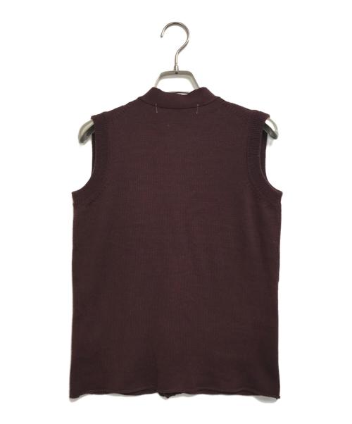 COMME des GARCONS（コムデギャルソン）COMME des GARCONS (コムデギャルソン) ニットベスト レッド サイズ:表記なしの古着・服飾アイテム