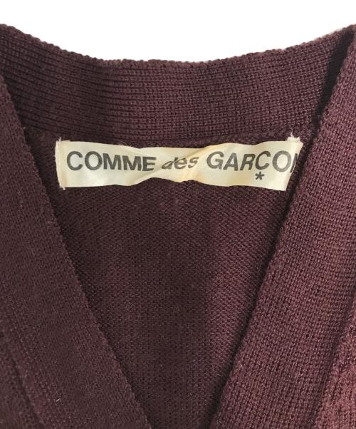 COMME des GARCONS（コムデギャルソン）COMME des GARCONS (コムデギャルソン) ニットベスト レッド サイズ:表記なしの古着・服飾アイテム