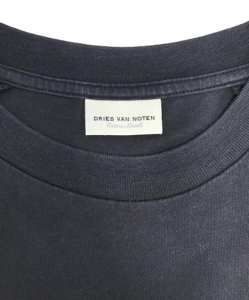 DRIES VAN NOTEN（ドリスヴァンノッテン）DRIES VAN NOTEN (ドリスヴァンノッテン) ボリュームスリーブL/Sカットソー ブラック サイズ:Ｓの古着・服飾アイテム