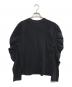DRIES VAN NOTEN (ドリスヴァンノッテン) ボリュームスリーブL/Sカットソー ブラック サイズ:Ｓ：14000円
