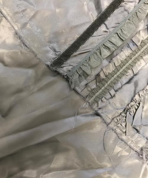 COMME des GARCONS（コムデギャルソン）COMME des GARCONS (コムデギャルソン) フリル 巻き スカート ブラック サイズ:Sの古着・服飾アイテム