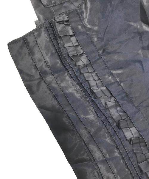 COMME des GARCONS（コムデギャルソン）COMME des GARCONS (コムデギャルソン) フリル 巻き スカート ブラック サイズ:Sの古着・服飾アイテム