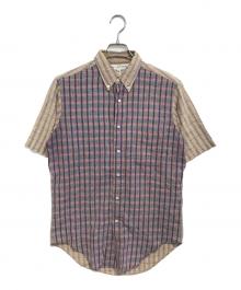 COMME des GARCONS SHIRT（コムデギャルソンシャツ）の古着「切替S/Sシャツ」｜ブラウン