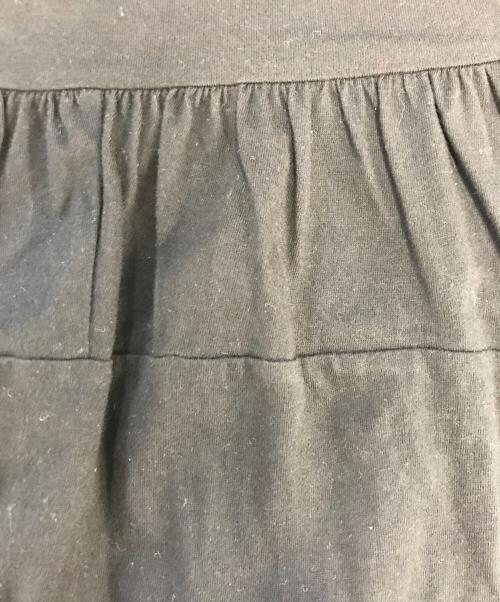 tricot COMME des GARCONS（トリココムデギャルソン）tricot COMME des GARCONS (トリココムデギャルソン) 丸襟切替ブラウス ブラック サイズ:Mの古着・服飾アイテム