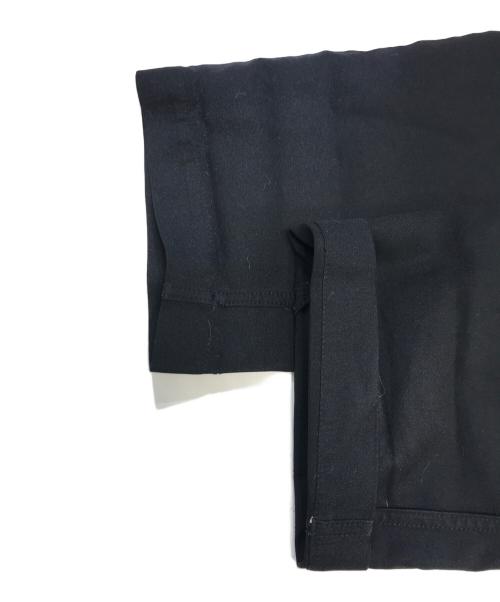 COMME des GARCONS HOMME PLUS（コムデギャルソンオムプリュス）COMME des GARCONS HOMME PLUS (コムデギャルソンオムプリュス) ポリ縮絨ワイドスラックス ブラック サイズ:XSの古着・服飾アイテム