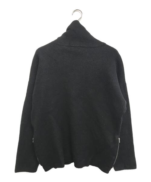 Acne studios（アクネ ストゥディオズ）Acne studios (アクネ ストゥディオズ) MOORE ボイルドウールオーバーサイズハイネックプルオーバーニット ブラック サイズ:ＸＳの古着・服飾アイテム