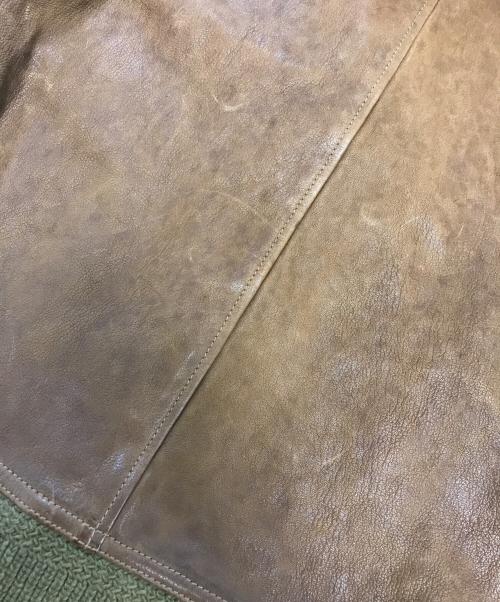 GOLDEN GOOSE（ゴールデングース）GOLDEN GOOSE (ゴールデングース) レザージャケット ブラウン サイズ:XSの古着・服飾アイテム