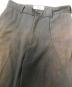 中古・古着 GOAT ESSENCE (ゴートエッセンス) tuck flare pants ブラック サイズ:2：10000円