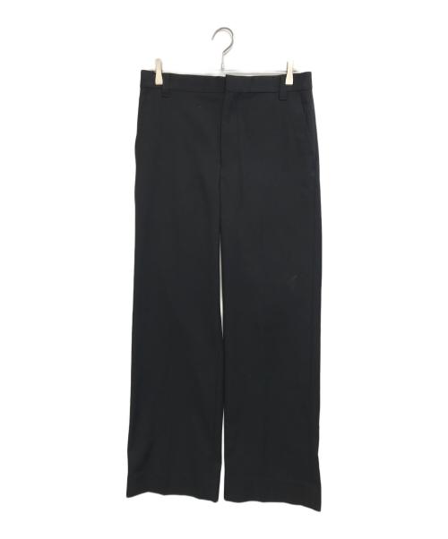 MISSING MANIC（ミッシングマニック）MISSING MANIC (ミッシングマニック) ストレートスラックス ブラック サイズ:SIZE2の古着・服飾アイテム